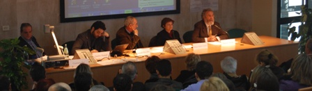 il tavolo del convegno
